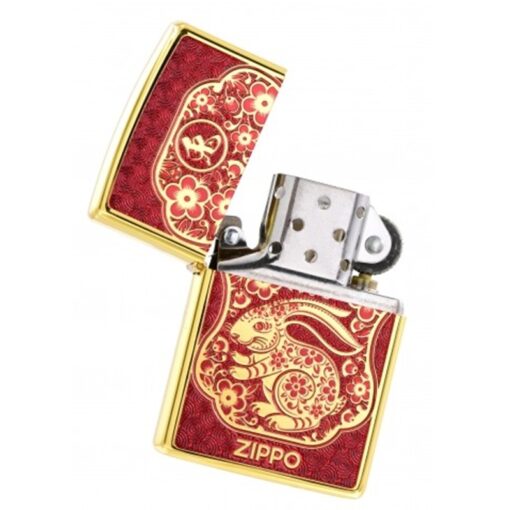 Zippo Year of the Rabbit 2023 Asian Limited Edition - CZA-2-28 - Hình ảnh 5