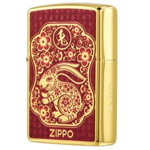 Zippo Year of the Rabbit 2023 Asian Limited Edition - CZA-2-28 - Hình ảnh 3